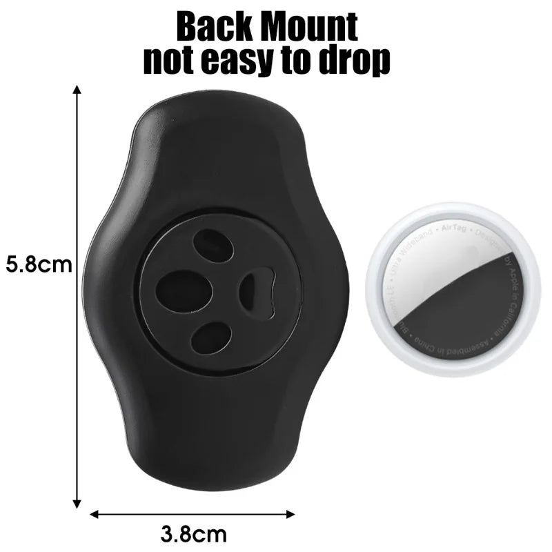 Upgraded AirTag Dog Collar, IP68 Waterproof Air Tag Holder, Reflective, Ultra-Durable, Comfortable for Small Medium Large Pet