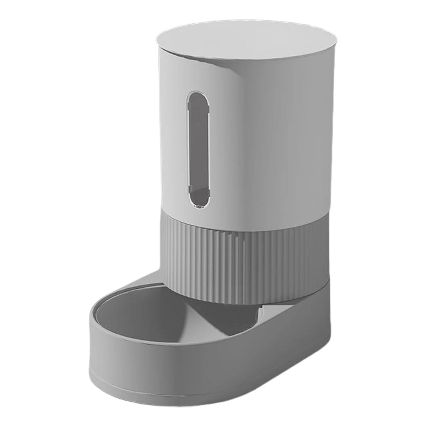 Automatic Cat Feeder Automatic Pet Feeder Water Dispenser Set for Cats Dogs 2-in-1 Food Bowl with Stainless Steel Insert