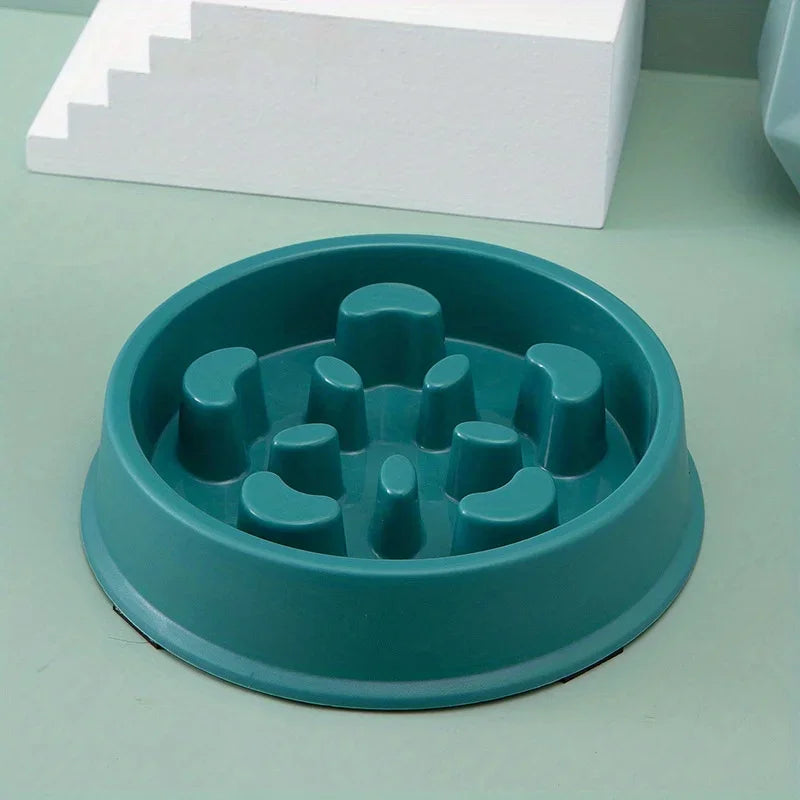 Non-Slip Slow Feeder Bowl for Dogs & Cats – Prevents Choking & Promotes Healthy Eating