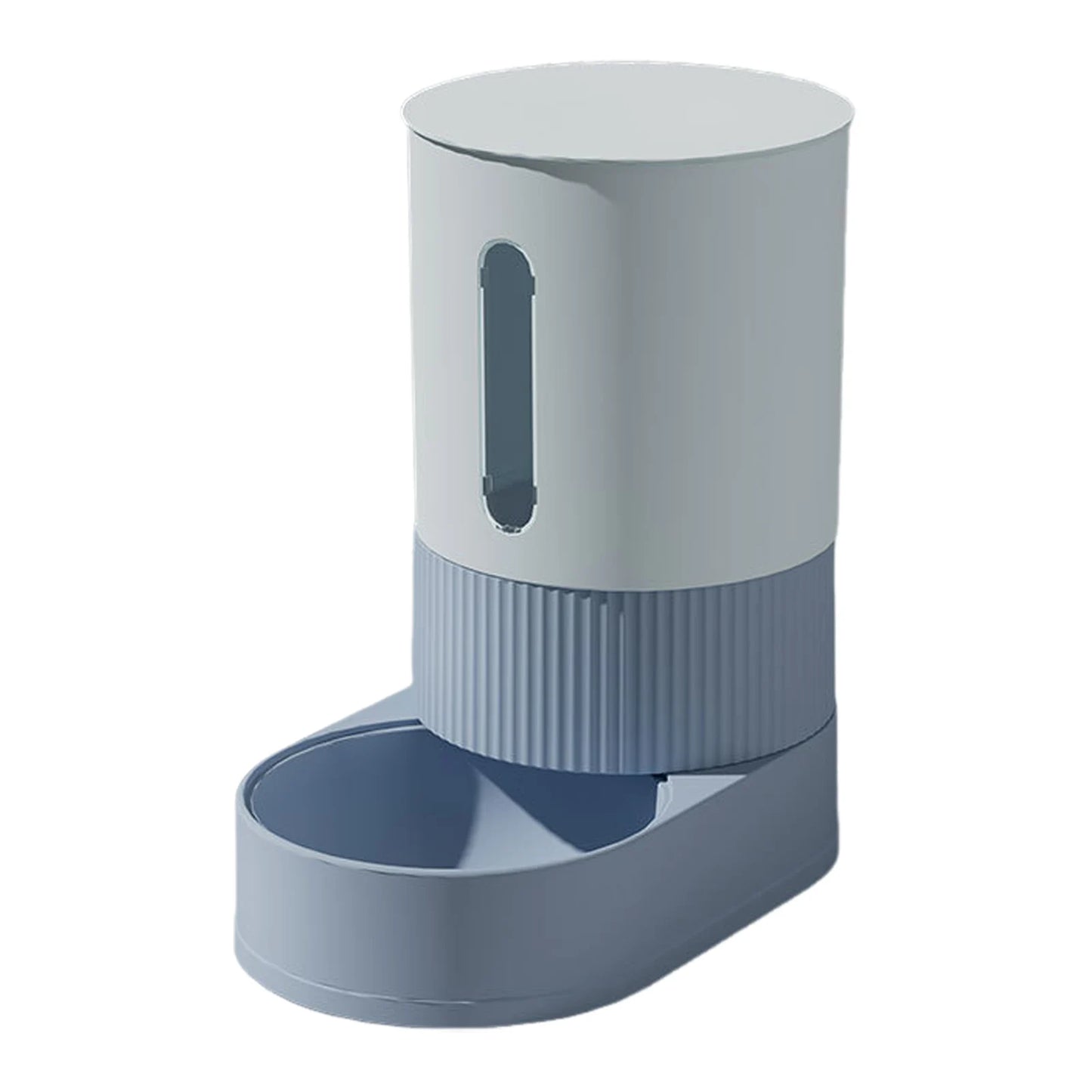 Automatic Cat Feeder Automatic Pet Feeder Water Dispenser Set for Cats Dogs 2-in-1 Food Bowl with Stainless Steel Insert