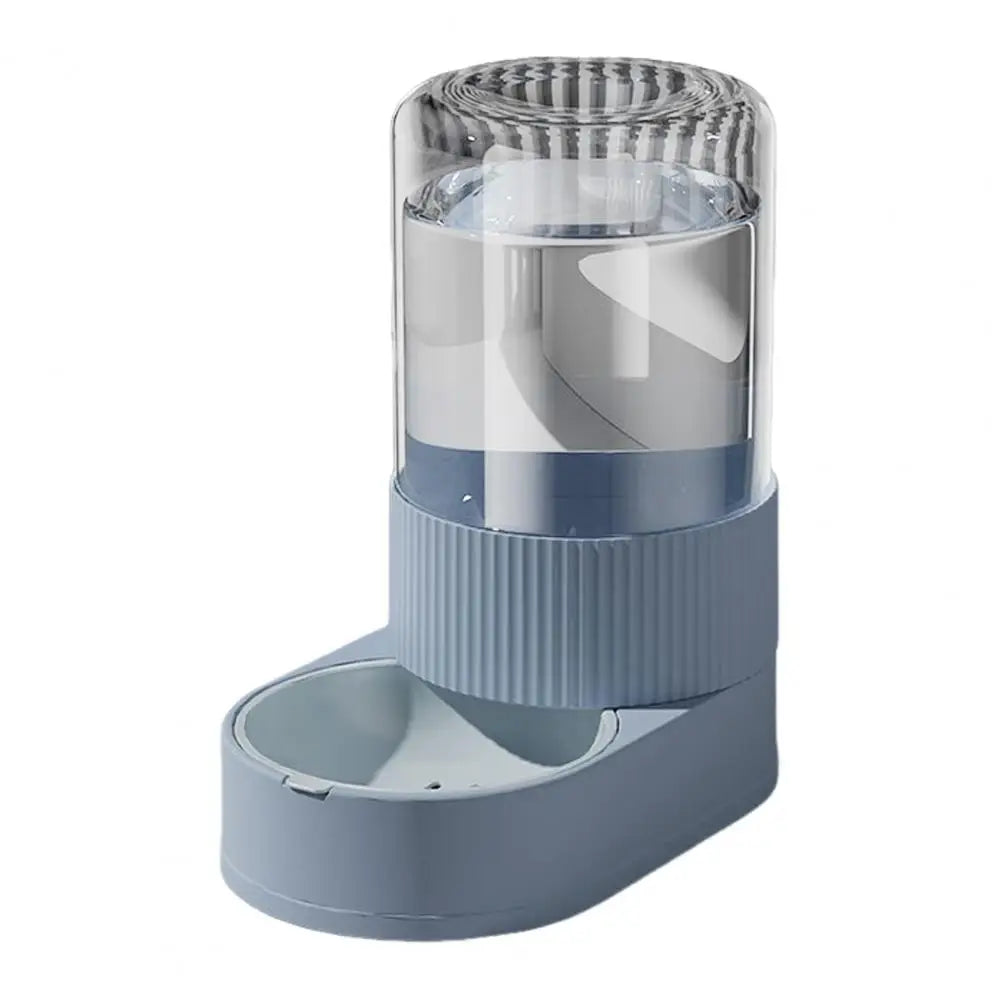 Automatic Cat Feeder Automatic Pet Feeder Water Dispenser Set for Cats Dogs 2-in-1 Food Bowl with Stainless Steel Insert