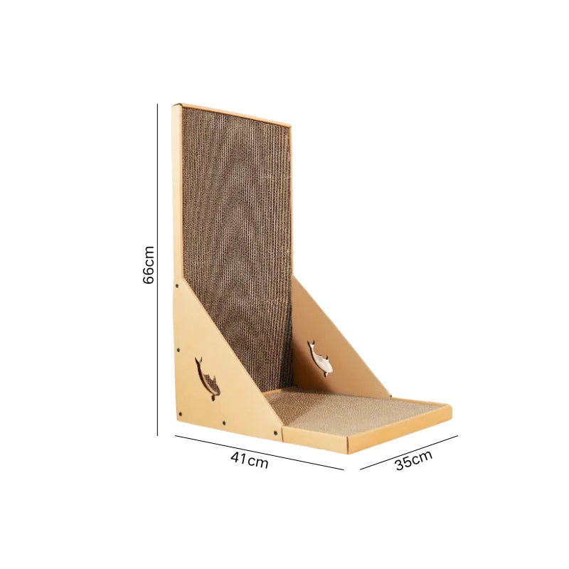 Cat scratching post, vertical cat scratching post for indoor cats, L-shaped cat wall scratching post, protective furniture sofa