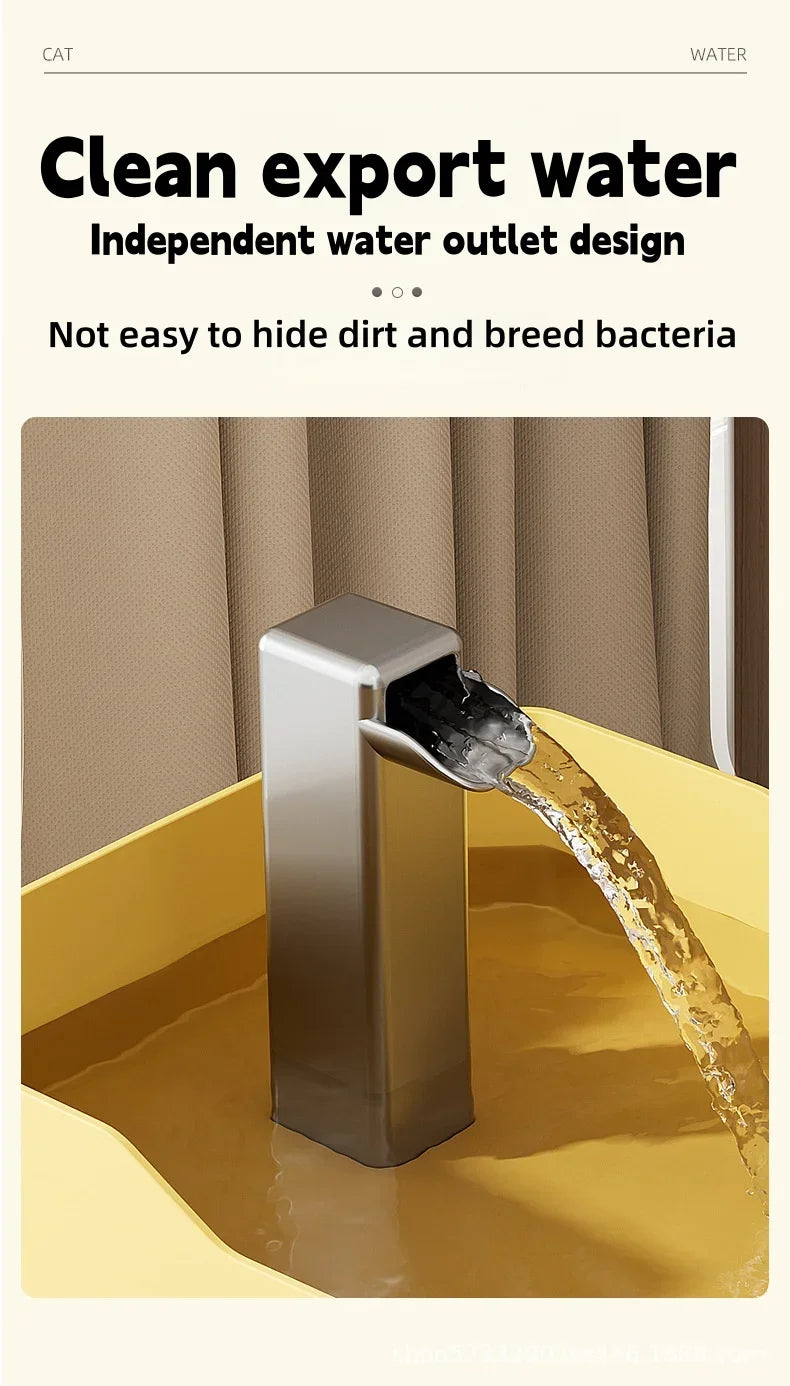 1.5L Pet Cat Water Fountain Automatic Circulating Drinking Dispenser with USB Filter Live Water Circulation Cat Accessories