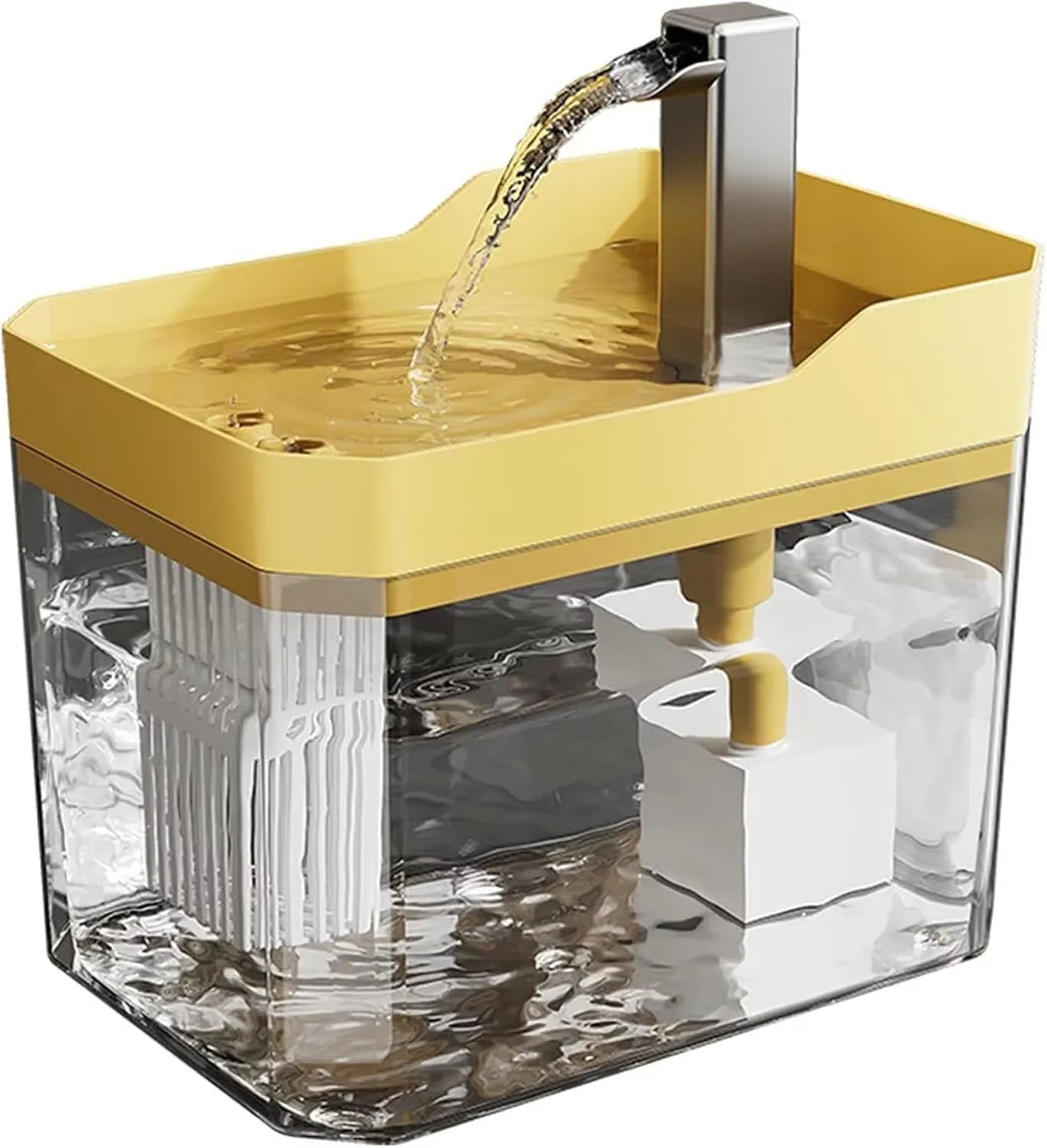USB Automatic Water Drinking Fountain Dispenser live water circulation Cat Water Bowl Removable with Pump Water Filter Silent