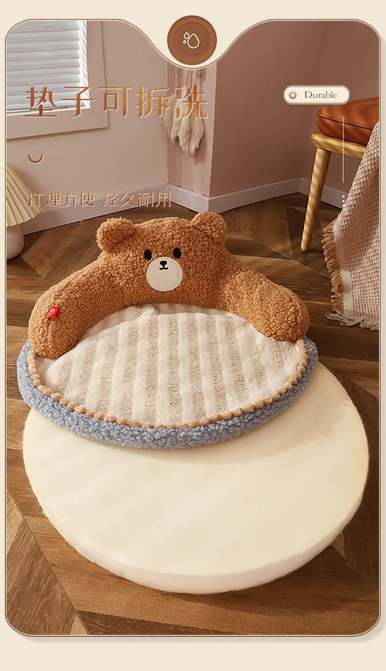 Cat Nest Four Seasons General Cat Bed Winter Pet Bed Cat Sleep Litter Kittens Supplies Winter Warm Cats Mat