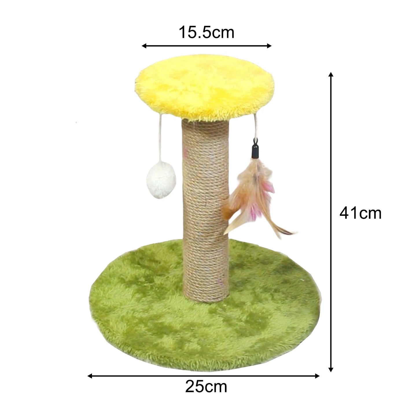 Cat Scratching Post Sisal Scratcher Board Funny Interactive Toy Climbing Kitten Cat Post for Small Cats Kittens Supplies