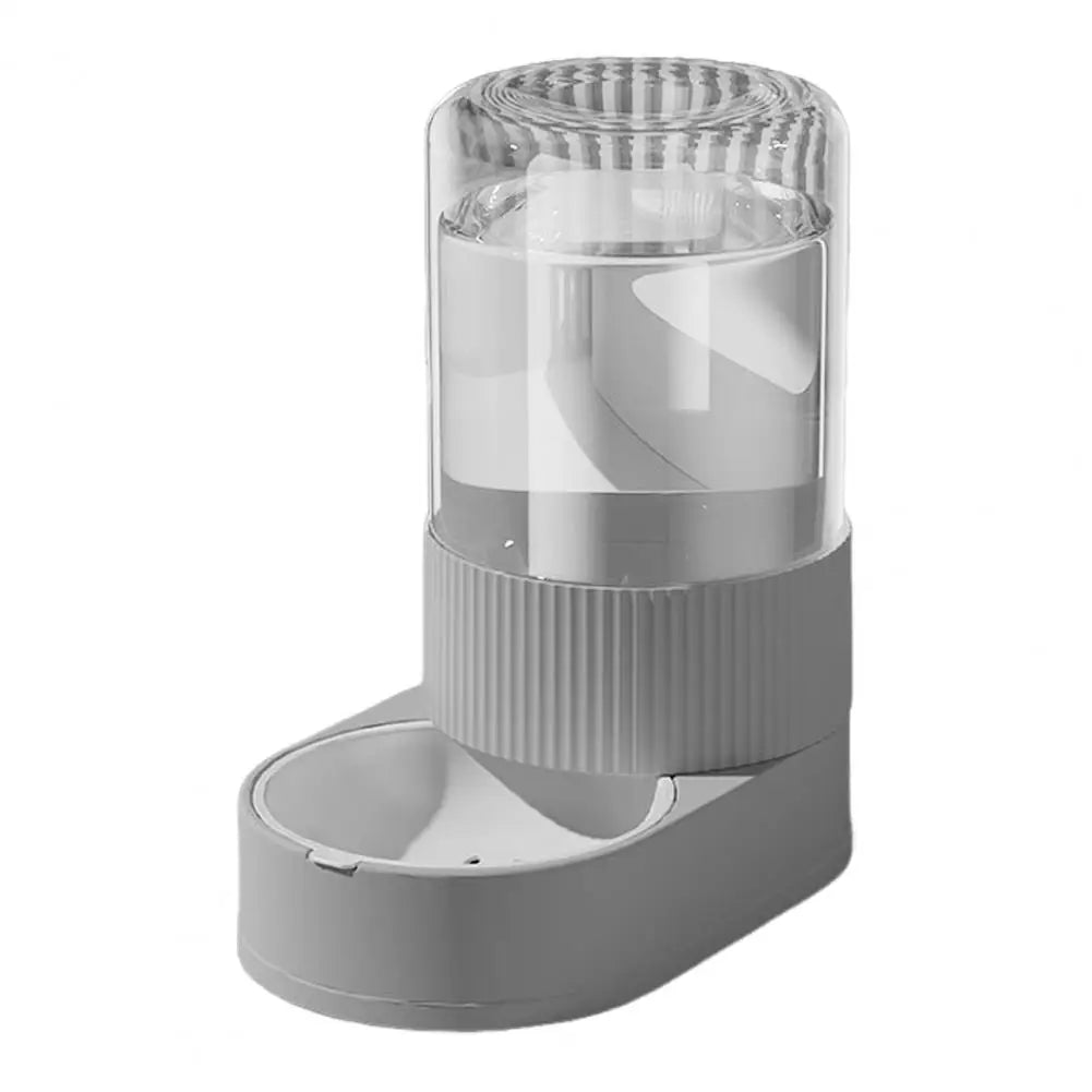 Automatic Cat Feeder Automatic Pet Feeder Water Dispenser Set for Cats Dogs 2-in-1 Food Bowl with Stainless Steel Insert