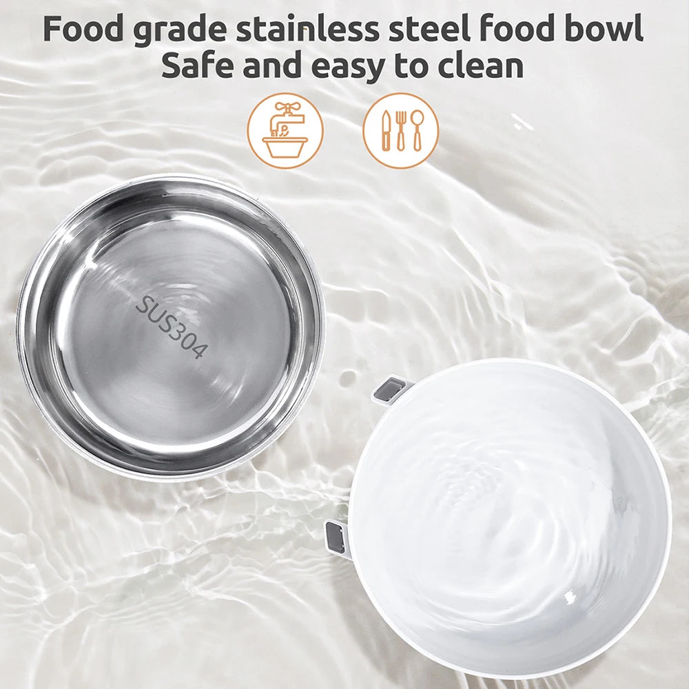 3.5L Smart Pet Feeder Automatic Cat Food Dispenser  Dog Bowl Automatic Cat Feeder Dog Slow Food Machine With Timed Quantitative