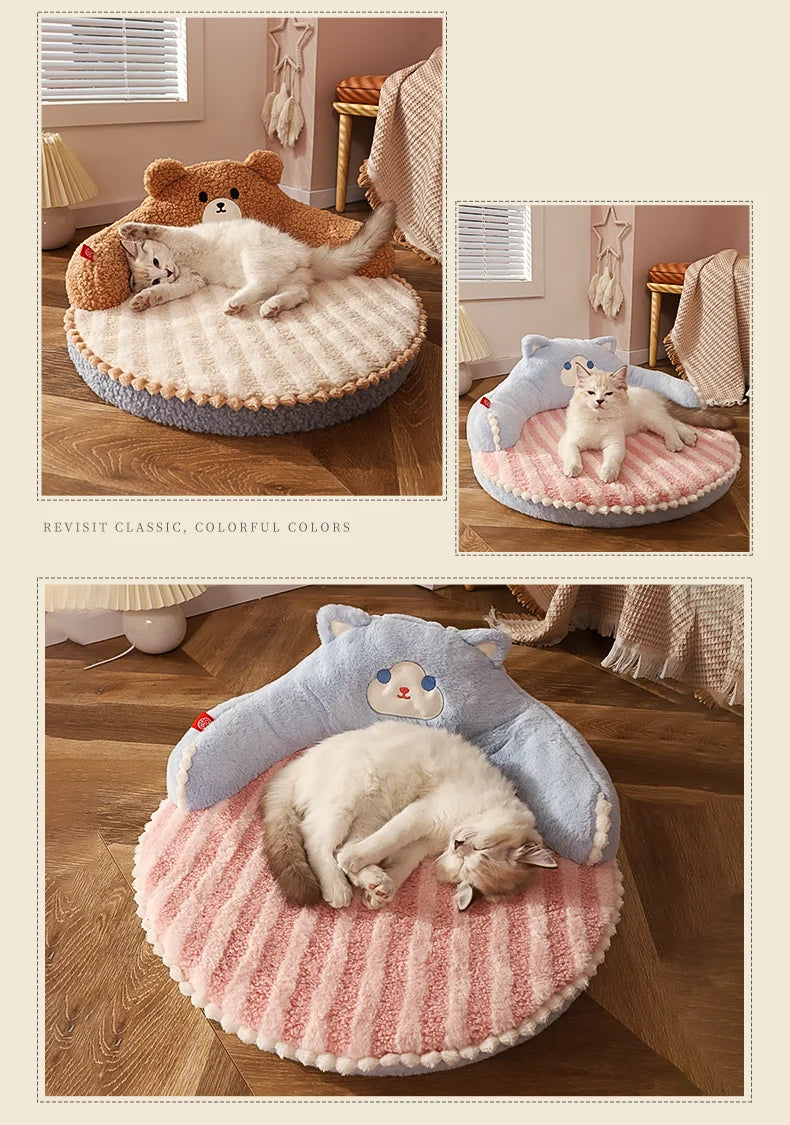 Cat Nest Four Seasons General Cat Bed Winter Pet Bed Cat Sleep Litter Kittens Supplies Winter Warm Cats Mat