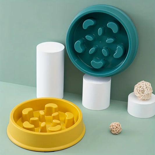 Non-Slip Slow Feeder Bowl for Dogs & Cats – Prevents Choking & Promotes Healthy Eating