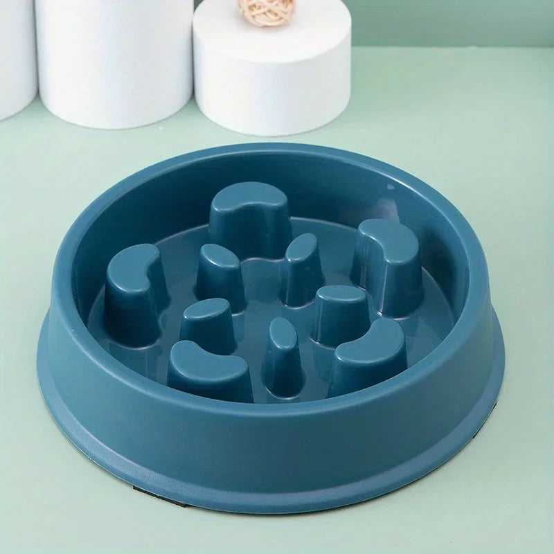 Non-Slip Slow Feeder Bowl for Dogs & Cats – Prevents Choking & Promotes Healthy Eating