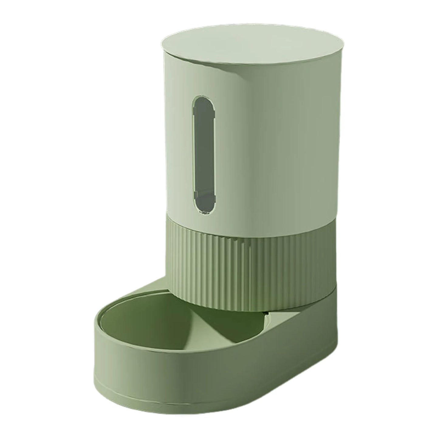 Automatic Cat Feeder Automatic Pet Feeder Water Dispenser Set for Cats Dogs 2-in-1 Food Bowl with Stainless Steel Insert