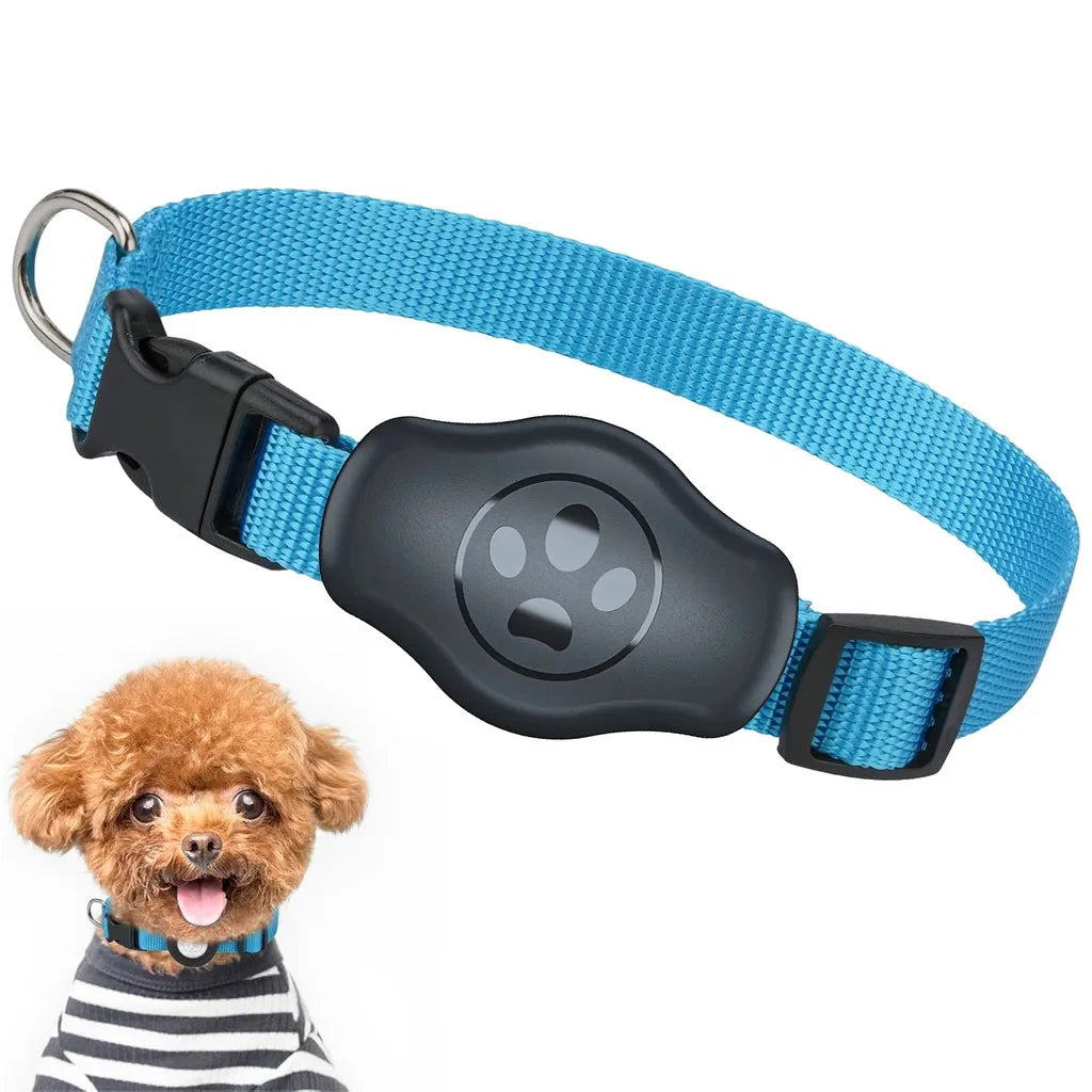 Upgraded AirTag Dog Collar, IP68 Waterproof Air Tag Holder, Reflective, Ultra-Durable, Comfortable for Small Medium Large Pet